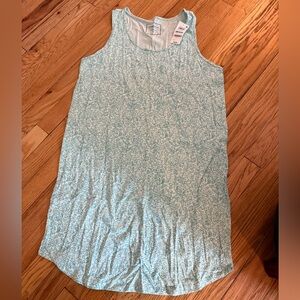 Charter Club Mint Floral Pajama nightgown